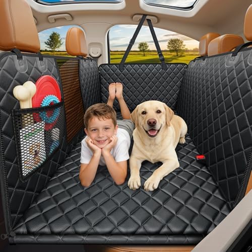URPOWER Hard Bottom Dog Car Seat Cover, Back Seat Extender for Cars & SUVs by URPOWER