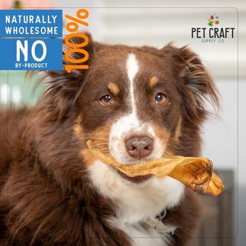 Pet Craft Supply Water Buffalo Ears Dog Chews, Aggressive Chewers, 32 Pack - Image 5