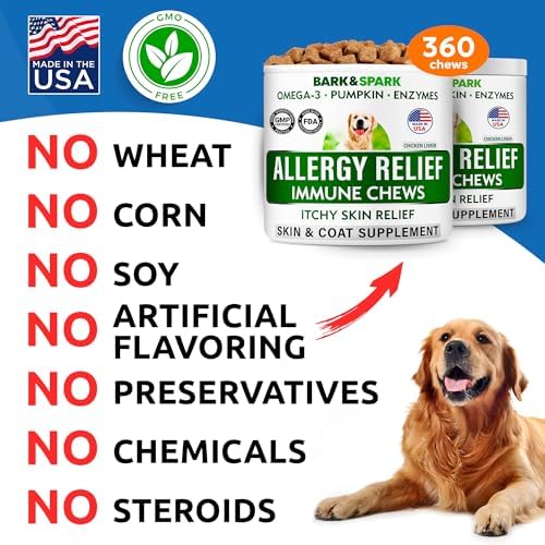 Dog Allergy Relief Chews - Skin Health & Anti-Itch Supplement with Omega-3 - Image 6