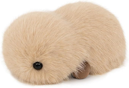 Interactive AI Plush Companion Pet– Privacy Safe Soft Huggable Intelligence Emotional Support Robot Pets, Anxiety Relief Desk Robots| Ideal Toy Gift for Kids,Teens,Adults,Seniors(Beige) by Cupboo-LoveandCompanion