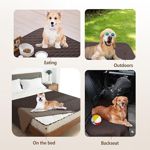 gogobunny Waterproof Pet Blanket for Bed, Washable Couch Cover for Dog Cat - Image 6
