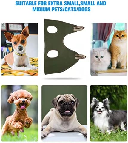 10 in 1 Dog Pet Grooming Hammock Harness with Nail Clippers/Trimmer,Dog Nail Hammock, Grooming Sling for Nail Clipping Hanging Harness Restraint for Claw Care - Image 3