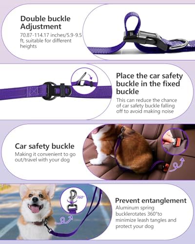Hands Free Dog Leash, Multifunctional Crossbody Dog Leash - Image 3