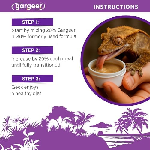 Gargeer 2oz Picky Geck Wildberry Burst - Crested Gecko Food. Made in USA - Image 6