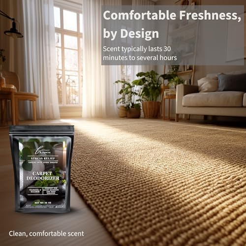 Lapew Stress Relief Carpet Deodorizer Powder - Pet Safe Freshener for Vacuuming | Scented Odor Eliminator for Home | 36 oz - Image 5