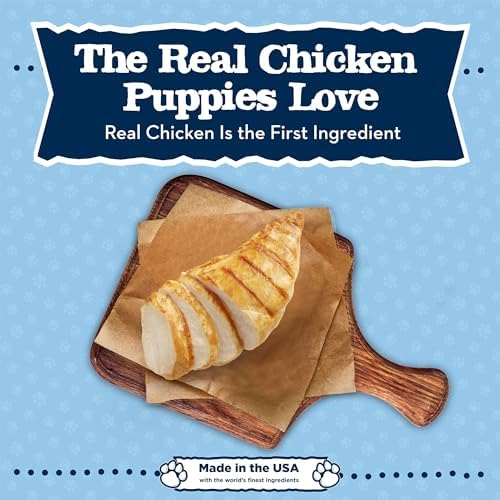 Blue Buffalo Baby Blue Training Treats Natural Puppy Soft Dog Treats, Savory Chicken 4-oz Bag (Pack of 6) - Image 3
