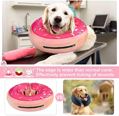 BEAUTYZOO Dog Cone Collar Alternative After Surgery,Pet Neck Donut E‑Collar - Image 4