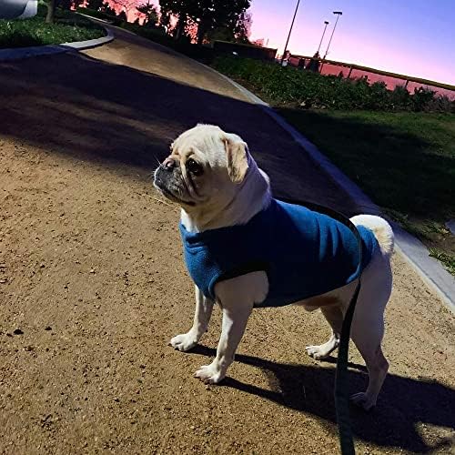 Gooby Stretch Fleece Vest Dog Sweater, Steel Blue, 2X-Large - Image 6
