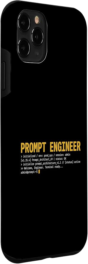 Prompt Engineer Terminal Screen AI Developer Software Coder Case for iPhone 11 Pro - Image 3