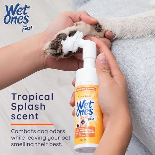 Wet Ones for Pets Foam Dog Paw Cleaner, Tropical Splash Scent, 5 Oz - Image 4