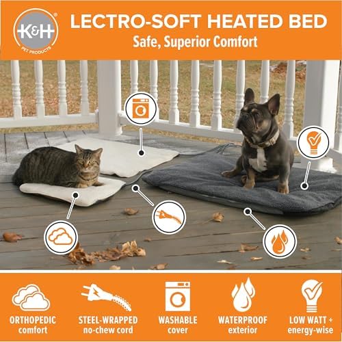 K&H Heating Pad, Lectro-Soft Outdoor Pet Bed, Safety Listed, 20W, Small 14 X 18 Inches (Pack of 6) - Image 2