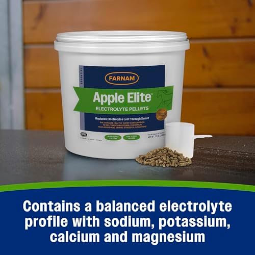 Farnam Apple Elite Horse Electrolytes Pellets Supplement, 40 Day Supply - Image 5