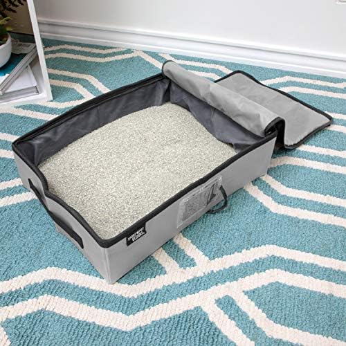 SPORT PET Large Pop Open Kennel, Portable Cat Cage Kennel, Waterproof Pet bed, Travel Litter Collection - Image 2