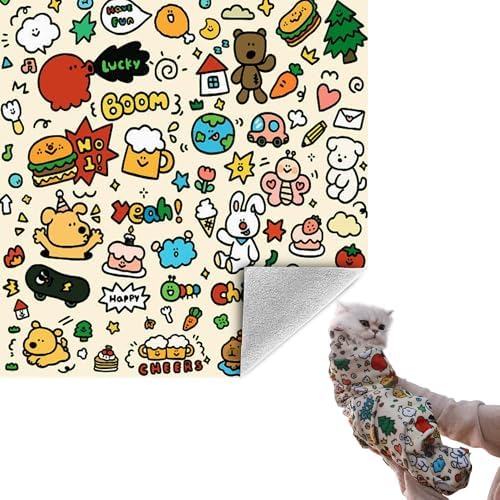 35.5" Cat Grooming Wrap Cat Wrap for Cutting Nails XL(Within 26lbs) by CKNCY