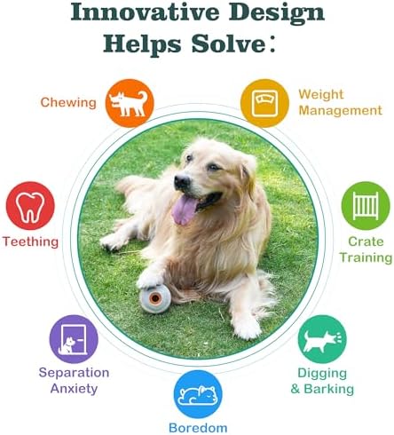 Multi-Functional Interactive Dog Toys for Aggressive Chewers, Indestructible Dog Toys for Medium/Large Breeds,Frozen Dog Treat Dispenser to Keep Them Busy,Reduces Anxiety(Pack of 2) - Image 6