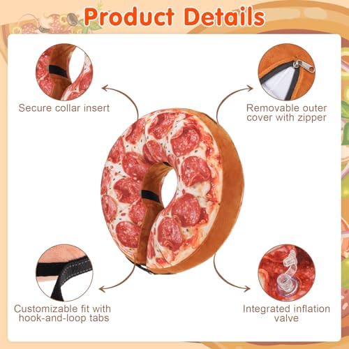 BEAUTYZOO Dog Cone Collar Alternative After Surgery,Pet Neck Donut E‑Collar - Image 2