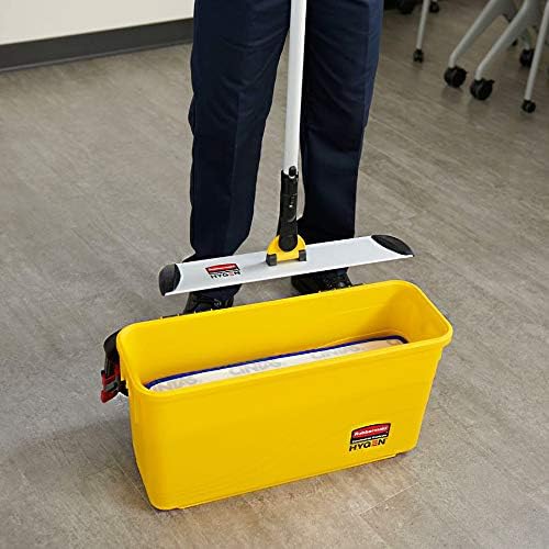 Rubbermaid Commercial Products HYGEN Microfiber Quick-Connect Mop Frame 18 inch Silver for Janitorial/Professional/Industrial Cleaners for Heavy-Duty Floor Cleaning/Mopping/Dusting (Pack of 6) - Image 6