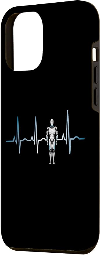 iPhone 13 Pro Max Ai Heartbeat Love Ai EKG Heart Funny Idea for Ai lover Case - Image 2