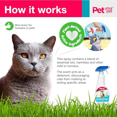 Cat Potty Training Spray No Pee No Poop, 16 Fl Oz - Image 2