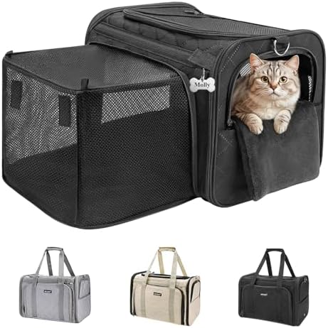MIDOG Cat Carrier Soft for Small-Medium Cats Up to 25lbs by MIDOG