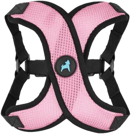 Gooby Comfort X Step-in Lite Harness, Choke-Free, Pink, Medium by Gooby