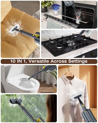 Steam Cleaner, Detachable 10-in-1 Handheld Steam Mop for Multi-Surface - Image 4