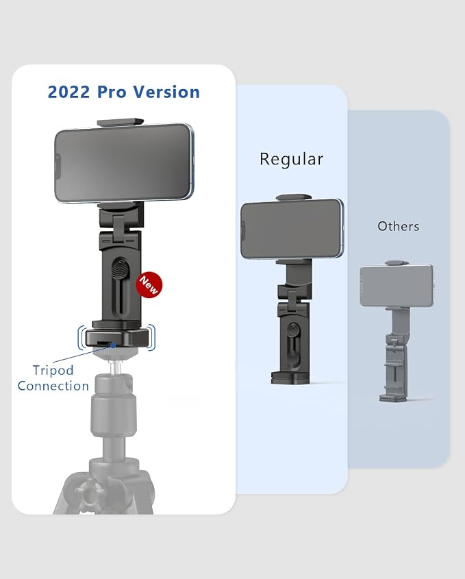 MiiKARE Travel Essentials Airplane Phone Holder, Universal Handsfree Phone Mount for Flying with 360 Degree Rotation, Travel Must Haves Phone Stand for Desk, Tray Table, Pro - Image 2