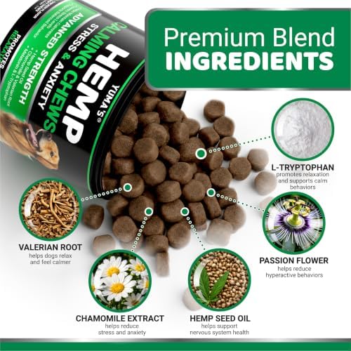 Advanced Calming Chews for Dogs - Hemp Dog Calming Chews Anxiety Relief - Image 4