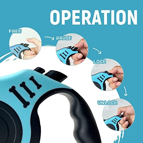 Retractable Dog Leash Automatic Telescopic Tractor Dog Tape - Image 4