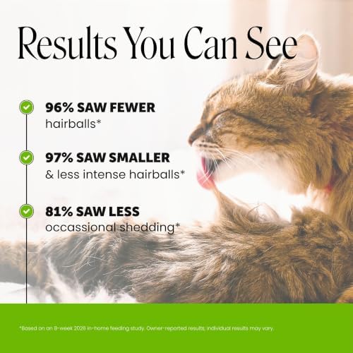 Pet Honesty Vet Backed Cat Hairball Remedy Chews, Chicken, 180-Day Supply - Image 2