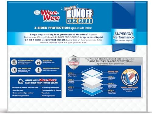Four Paws Wee-Wee Superior Performance X-Large Dog Pee Pads, 75 Count - Image 2