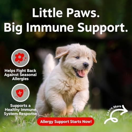 Zesty Paws Puppy Dog Allergy Chews - Dog Allergy Relief, Lamb, 90 Ct - Image 2