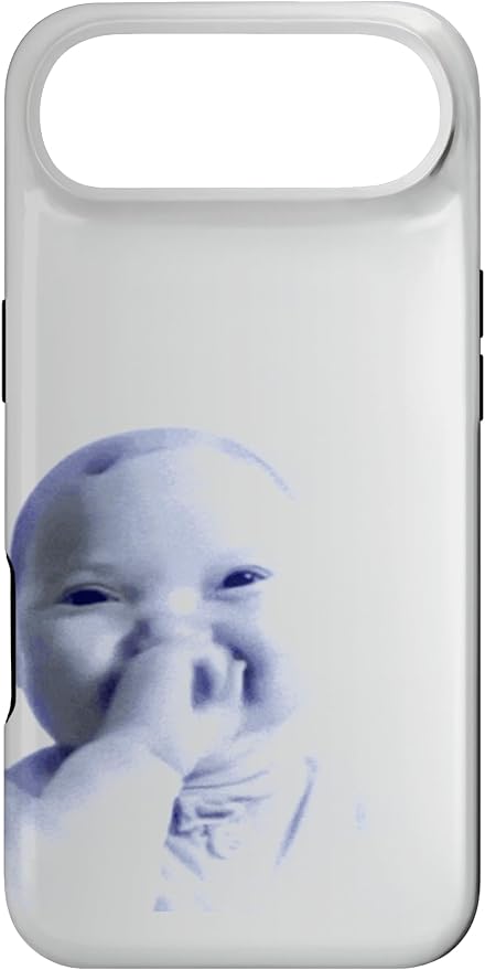 AI Baby Holding Laugh Meme Case for iPhone Air by Unknown