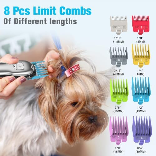 Dog Rechargeable Cordless Clippers for Grooming for Heavy Thick Hair&Coats - Image 5