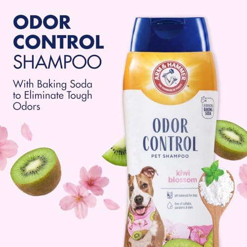 Arm & Hammer Deodorizing Dog Shampoo, Kiwi Blossom, 20 Fl Oz, 2-Pack - Image 2