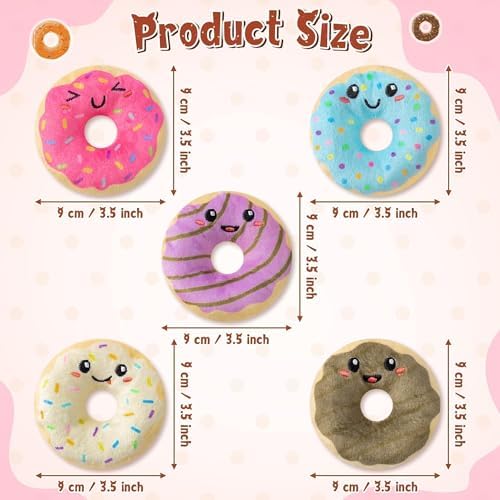 L1rabe Donut Catnip Toys for Cats, Kitten Birthday Gifts for Kitty Lovers - Image 2