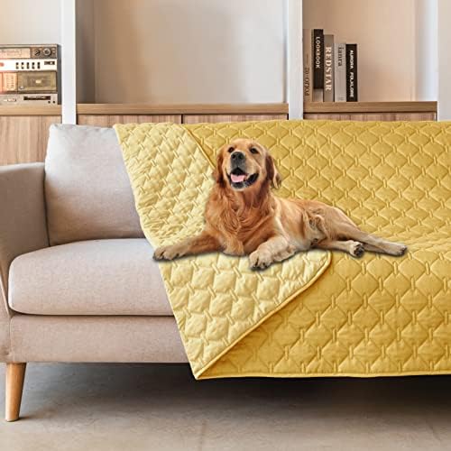 gogobunny Waterproof Pet Blanket for Bed, Washable Couch Cover for Dog Cat by gogobunny