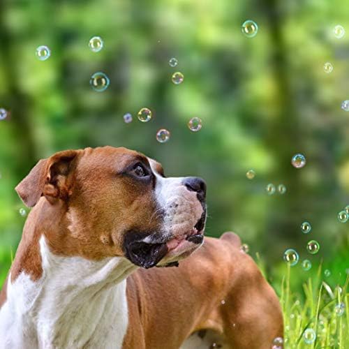 Pet Qwerks Incredibubbles Interactive Pet Toys - Long Lasting Edible Bubbles for Dogs & Cats - Peanut Butter Flavor - 38 ML, All Breed Sizes (Pack of 2) - Image 4