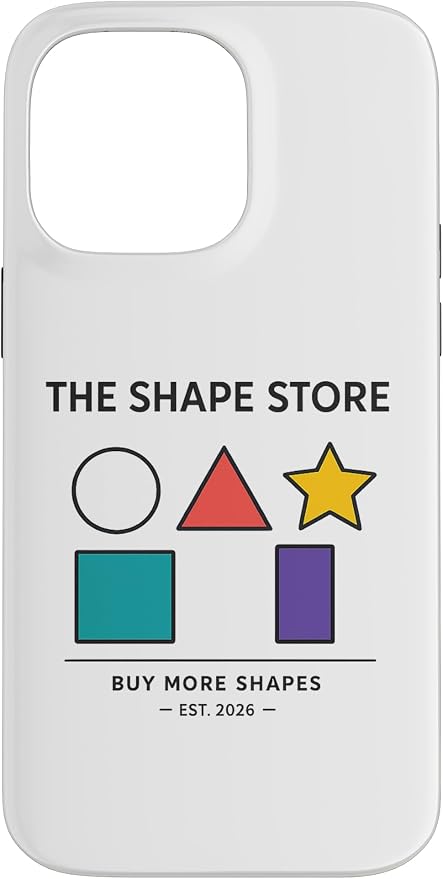 The Shape Store Funny Viral Meme from 2026 AI Humor Case for iPhone 14 Pro Max by Unknown