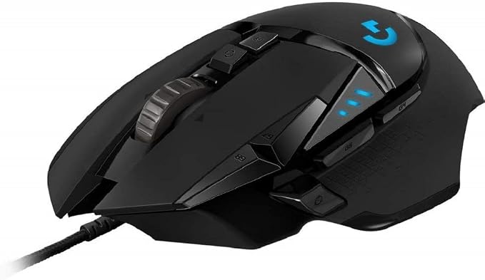 Logitech G PRO Mechanical Gaming Keyboard + G502 Hero Wired Gaming Mouse Bundle - Black - Image 5