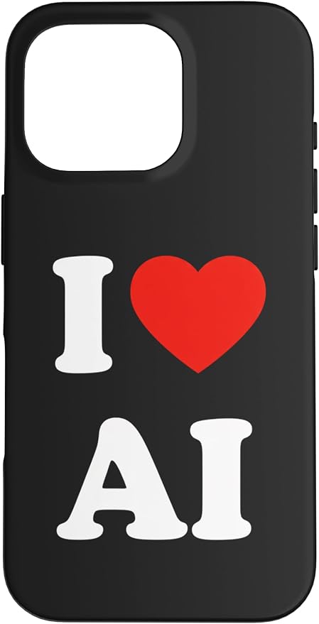 I AI Stem Lover AI Tech Enthusiast Case for iPhone 16 Pro by Unknown