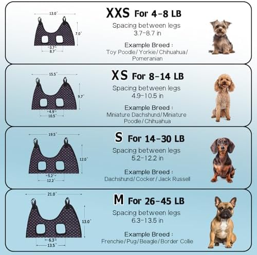 Supet Dog Grooming Hammock for Nail Trimming, Pet Grooming Hanging Harness - Image 6