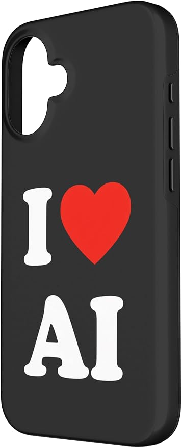 I AI Stem Lover AI Tech Enthusiast Case for iPhone 16 - Image 2
