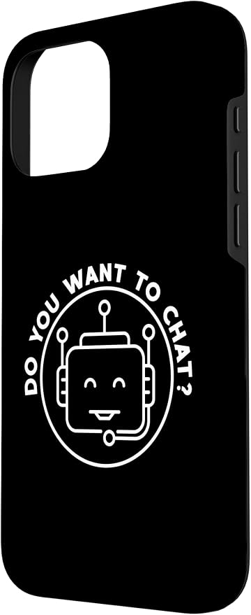 Chatbot - Do You Want to Chat? AI and ML Geek Case for iPhone 16 Pro Max - Image 2