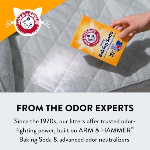 ARM & HAMMER Slide Platinum Easy Clean-Up Clumping Cat Litter, 24/7 Odor Control with Triple-Action Freshness, Non-Stick, Low Tracking & Multi-Cat Formula, Scented, 18 Lbs (Pack of 2) - Image 6