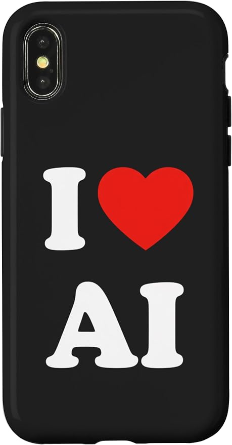 I AI Stem Lover AI Tech Enthusiast Case for iPhone X/XS by Unknown
