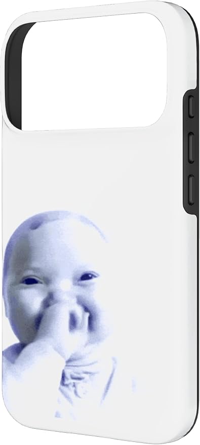 AI Baby Holding Laugh Meme Case for iPhone 17 Pro - Image 2