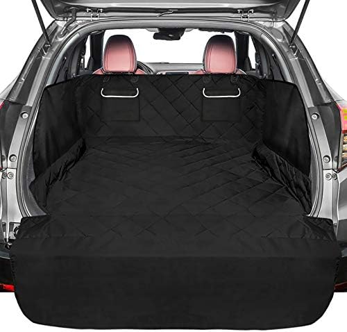 F-Color SUV Cargo Liner for Dogs - Trunk Cover with Bumper Flap Protector by F-color