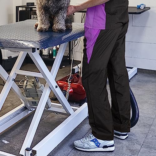 Pet Groomer Trousers with Pockets, Elastic Waist, XL Size, Full Length - Image 2