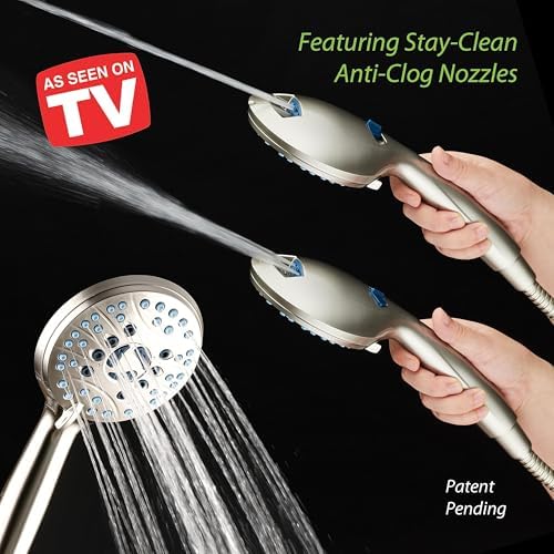 AquaCare 50-mode High Pressure Shower Head Combo with Arm & Dual Power Wash - Image 3
